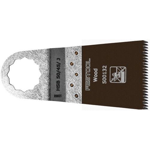 Paquet de 5 Lames de scie pour bois FESTOOL HSB 50/45/J 5x pour outil oscillant OS 400 - 500146 - 2