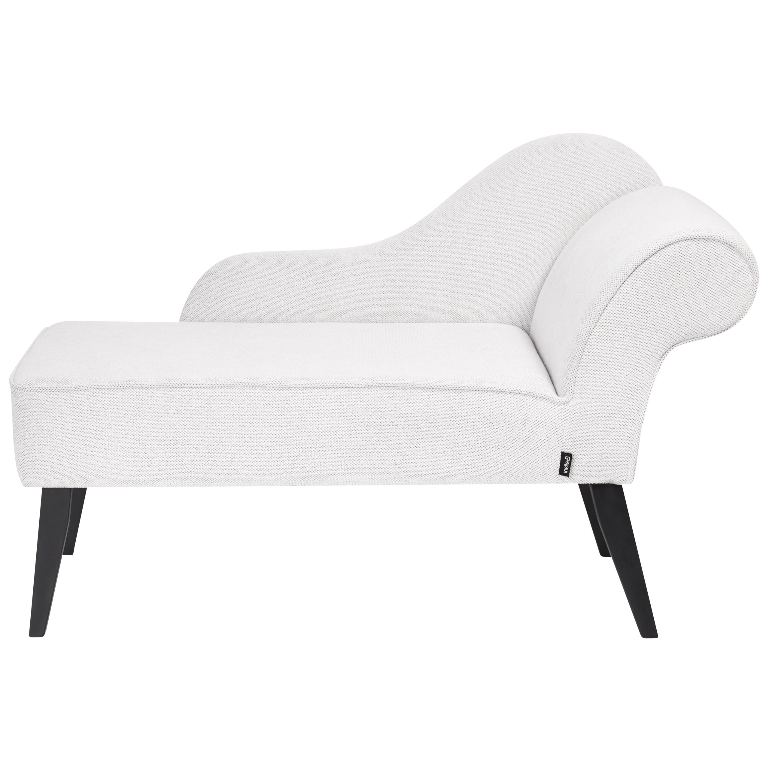 Méridienne côté droit BIARRITZ Tissu Blanc | Leroy Merlin