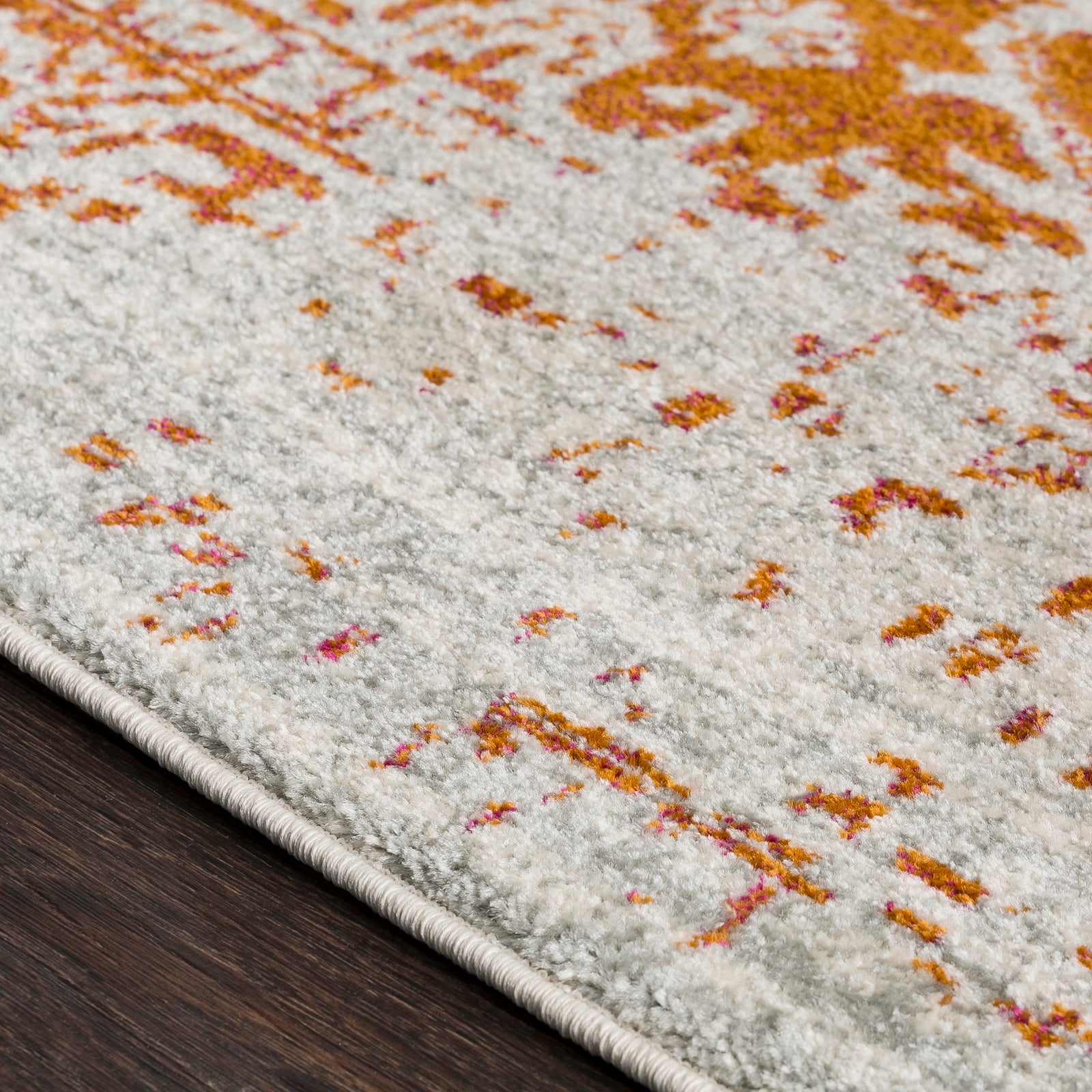 LIVABLISS Tapis Vintage Oriental Orange/Blanc 120x170 cm Juliette - 3