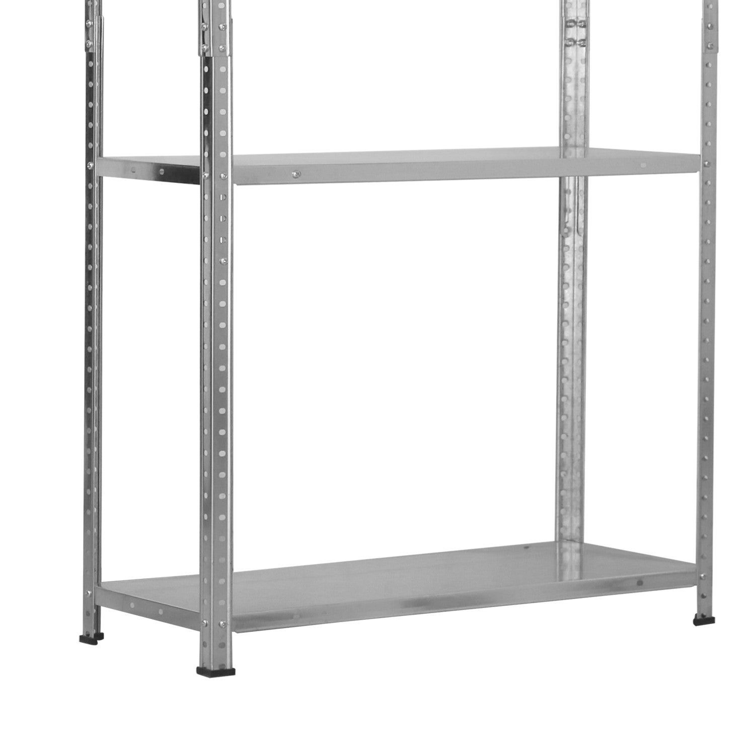 Pack de 2 Estantes Modulares Metálicas SteelSmart com 4 Prateleiras 160kg 145x30x70cm 7house - 4