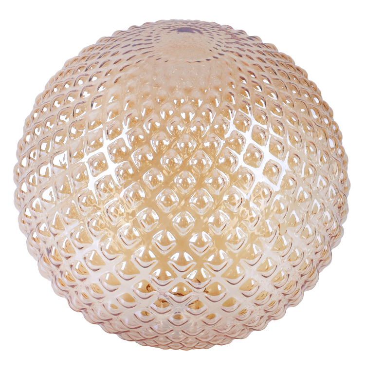 Klosz do lampy sufitowej wiszącej K-Cannes beżowy 15cm kula Light Home LH