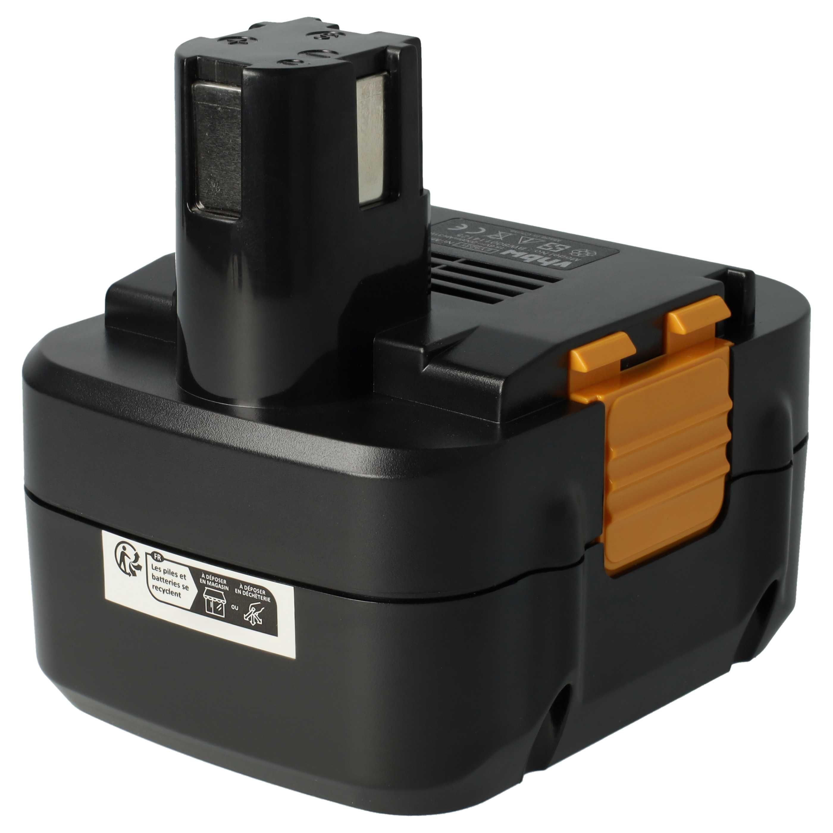 vhbw 1x Batterie compatible avec Panasonic EY3531FQWKW, EY3793B, EY3795B, EY3531NQKW, EY3531NQWKW, EY3793 outil électrique (2000 mAh, NiMH, 15,6 V) - 2