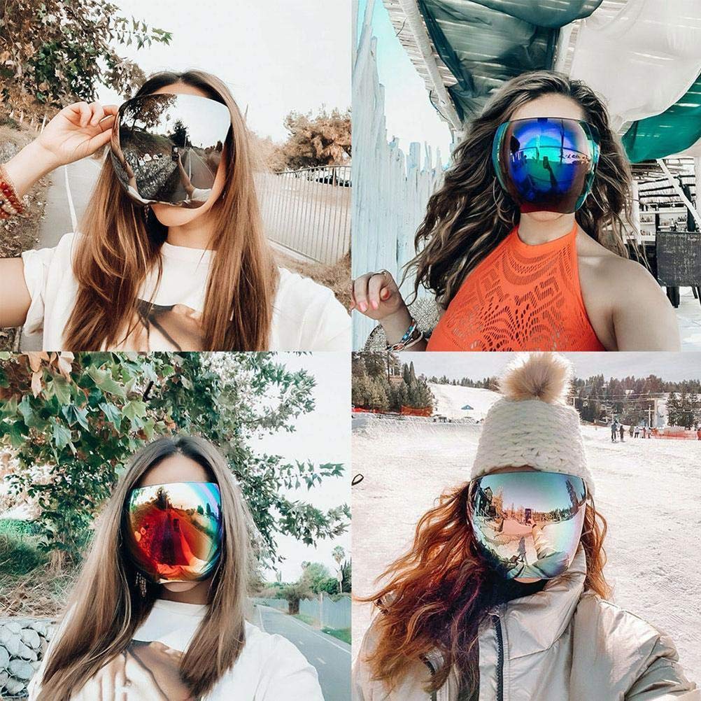 Lunettes de Soleil Anti-buée UV400 Réutilisables - Protection Intégrale à Visière et Faciale - 2