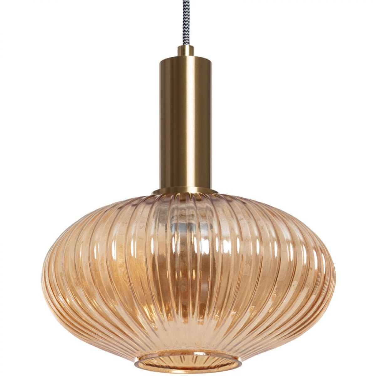 Light Source 30cm Lustre en verre doré de luxe Nordic Light, E27, sans source lumineuse ...