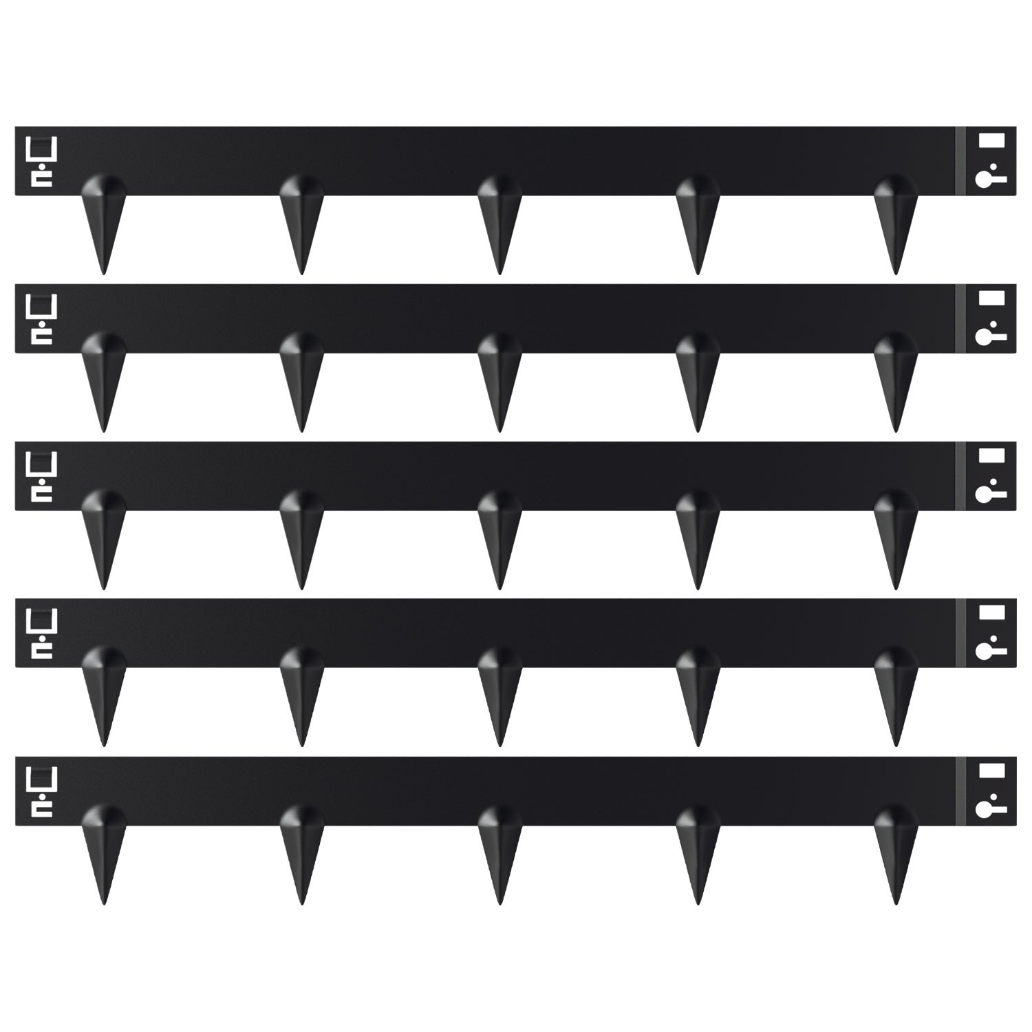 Ogrodzenie ogrodowe z poradami DIY, czarne ocynkowane metalowe ogrodzenie trawnikowe, ogrodzenie ścieżki, czarne ogrodzenie trawnikowe 100x15 cm, 35 m
