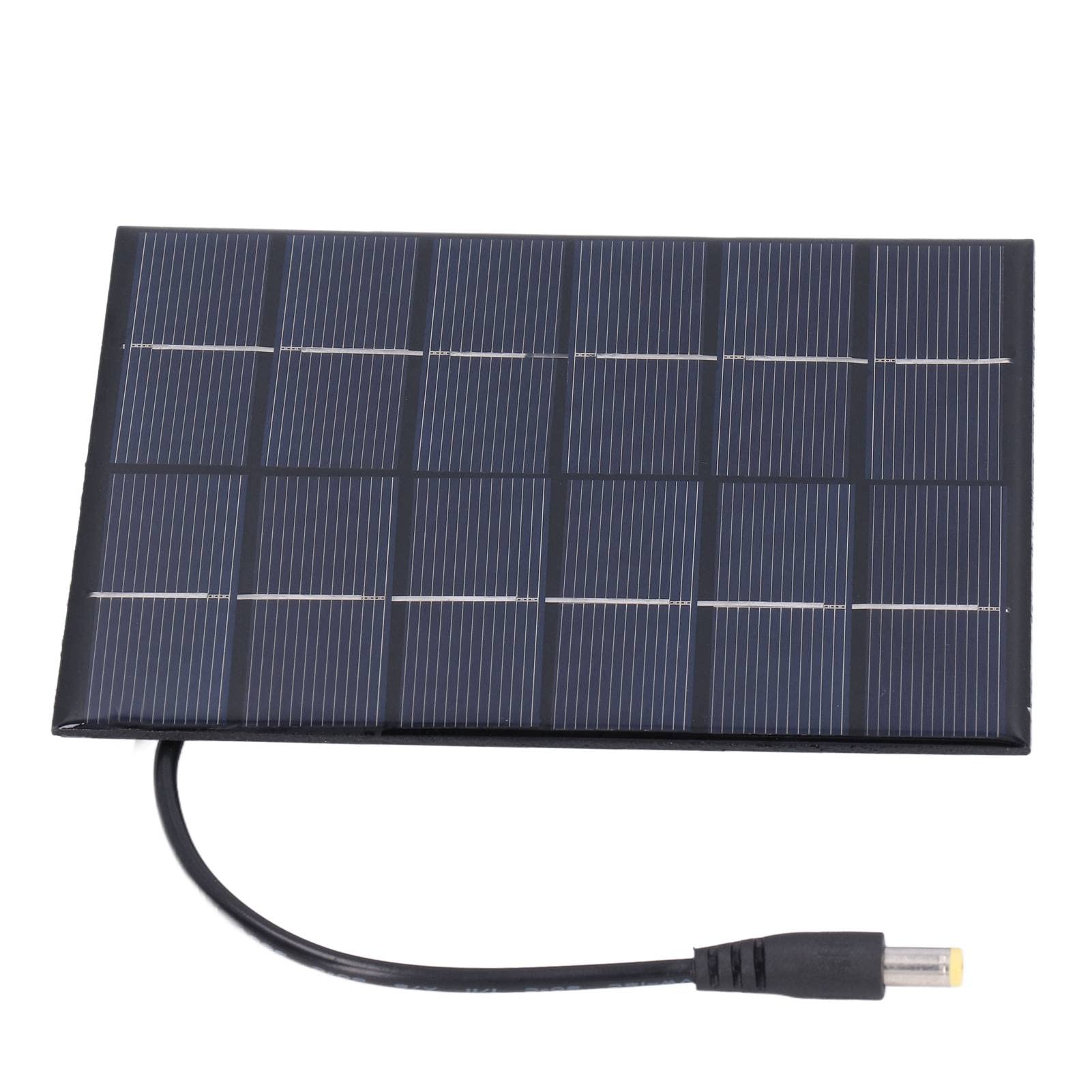 2 pannelli solari da 2 W ad alta velocità di conversione, uscita DC5521, batteria ricaricabile da 3,7 V, pannello solare, caricabatteria, luce solare - 4