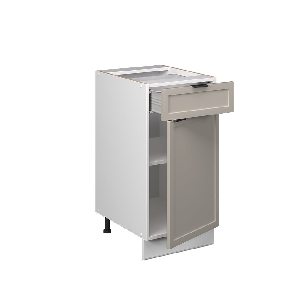 Vicco Meuble cuisine Fame-Line, GrisBeige, 40cm , PT Anthracite - 4
