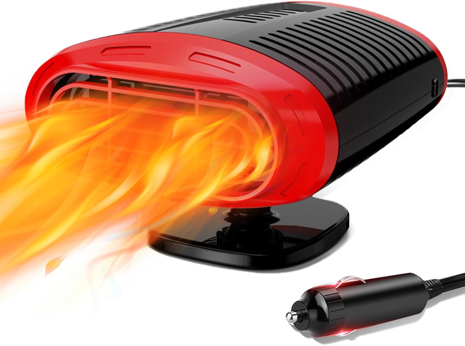 szt. 12 V ogrzewacz samochodowy: przenośny 12-woltowy ogrzewacz samochodowy, 2 w 1 szybko nagrzewający się ogrzewacz szyby samochodowej