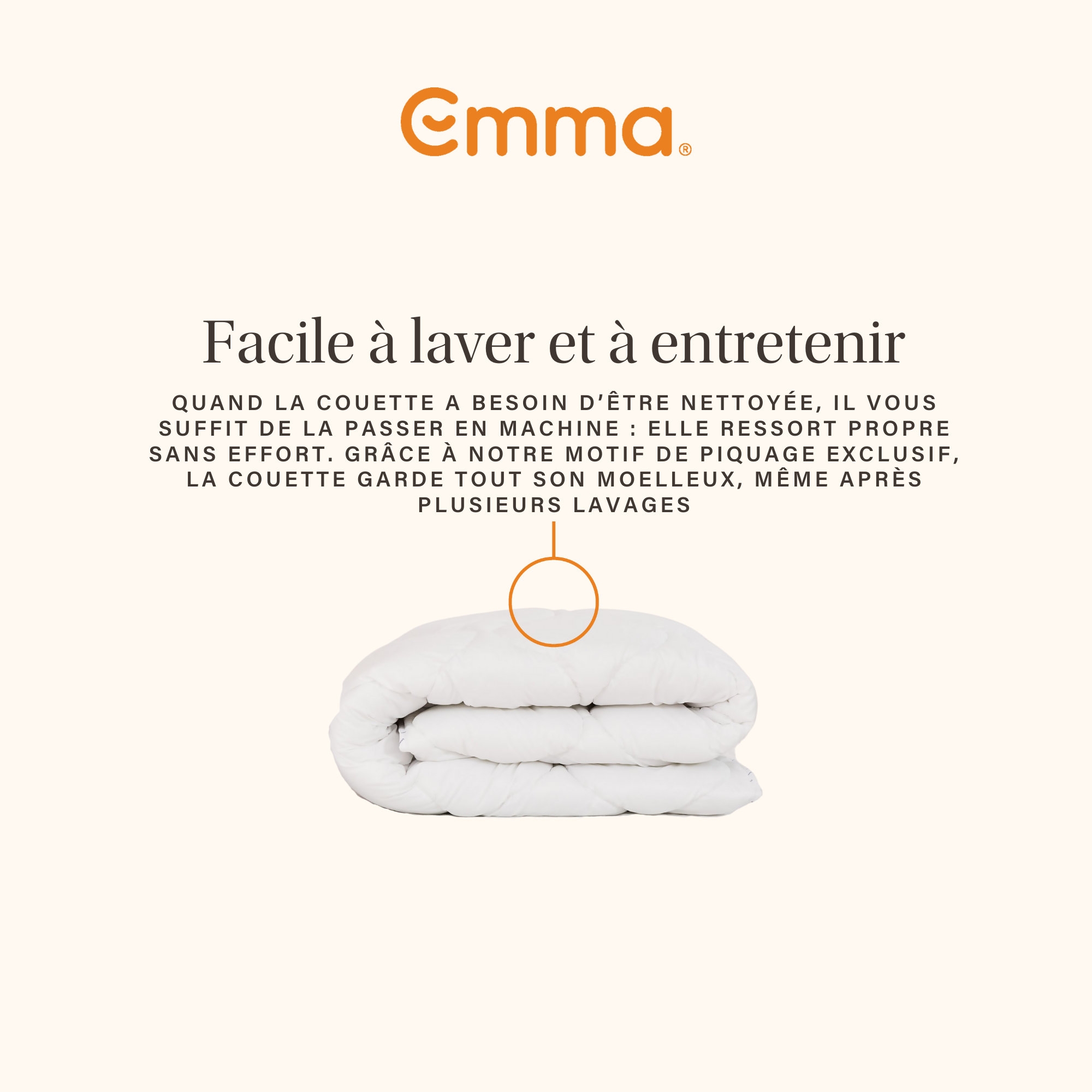EMMA | Couette Été Emma 200x200 cm | Douce | Réconfortante | Légère | Respirante | Aérée | Lavable en Machine - 4