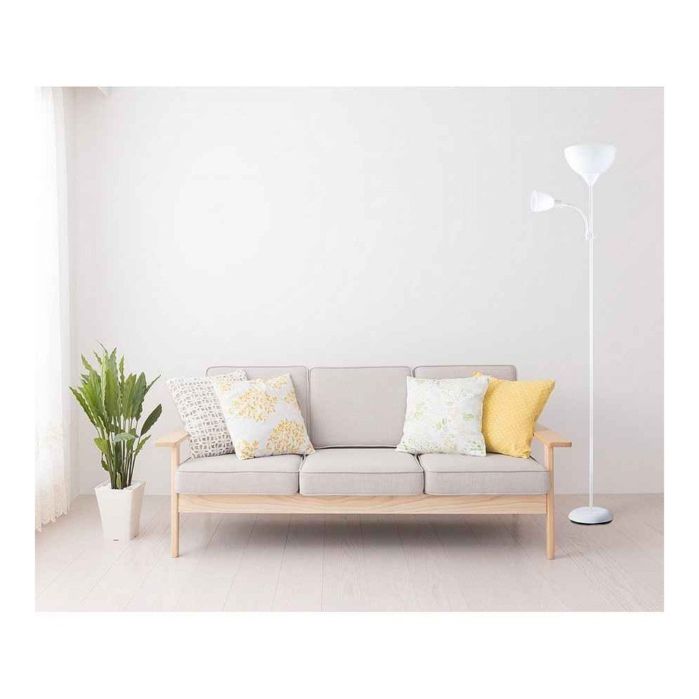 Nouveauté en lampe blanche Rigel Salon Pie avec point de lecture FABRILAMP - 2