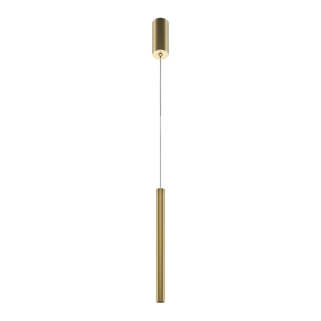 Lampada a sospensione a risparmio energetico Pro Base Stile moderno LED 6 Watt Alluminio dorato Alluminio dorato 4000K 500lm CRI 90