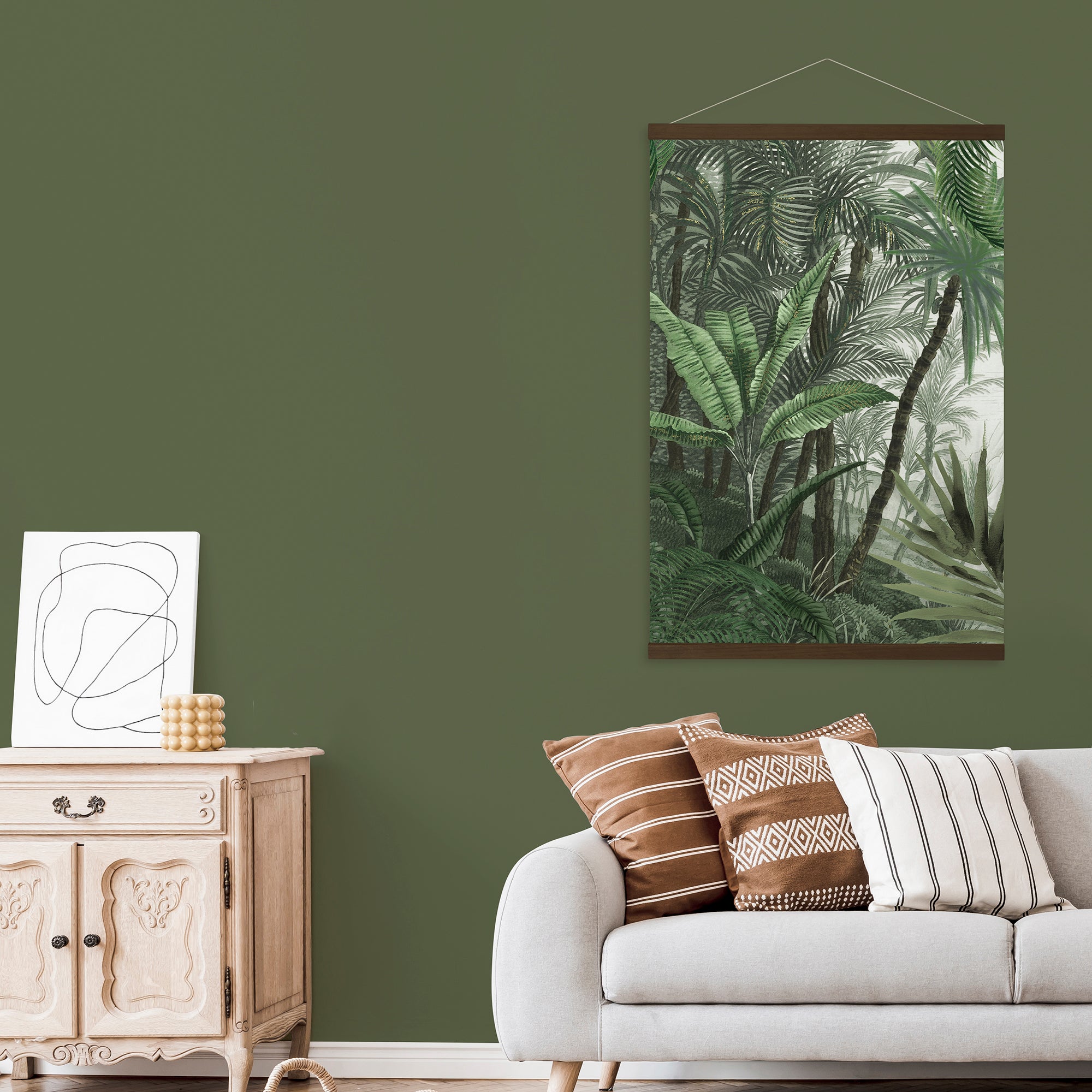 Kakemono affiche Jungle 100 x 70cm Vert - 3