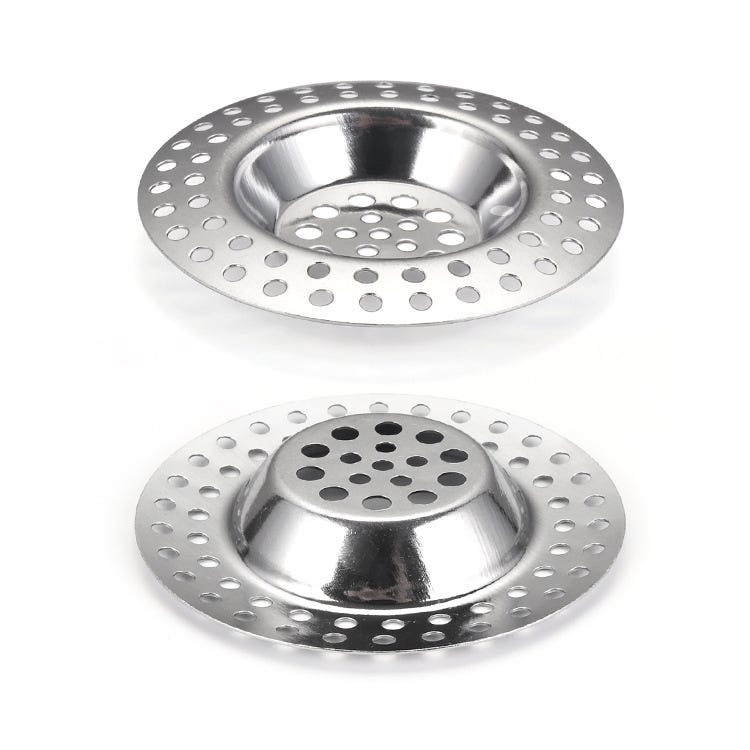 2 Pcs Filtre évier Cuisine, Tamis lavabo en Inox, Filtre Cheveux Douche, Grille Evier Cuisine, Accessoire Drain Lavabo Baignoire Bonde | Leroy Merlin 2 Pcs Filtre évier Cuisine, Tamis lavabo en Inox, Filtre Cheveux Douche, Grille Evier Cuisine, Accessoire Drain Lavabo Baignoire Bonde | Leroy Merlin