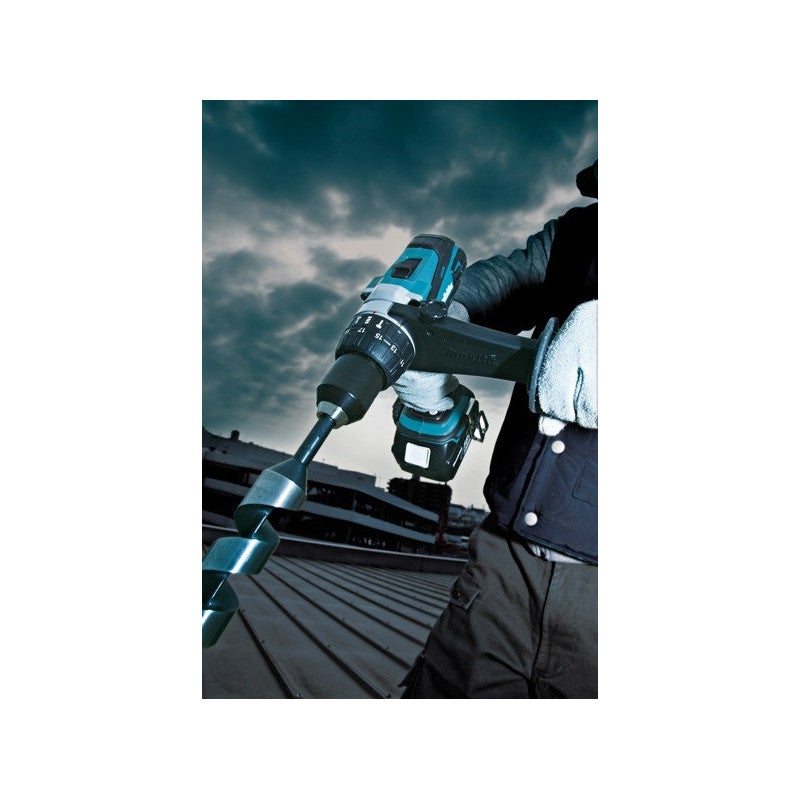 Perceuse visseuse MAKITA 18V - 3 batteries BL1850 5.0Ah - 1 chargeur rapide DC18RC - DDF458RT3J - 3
