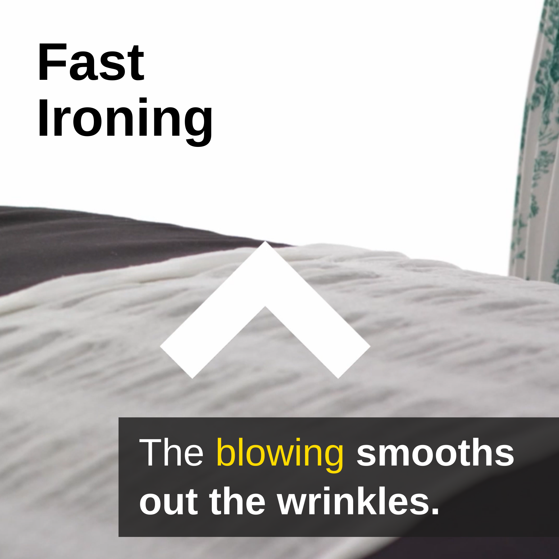 Asse da stiro aspirante e soffiante, tavolo da stiro nero pieghevole con porta caldaia, caldaia e ferro integrati Foxydry Vivo Full Steam - 3