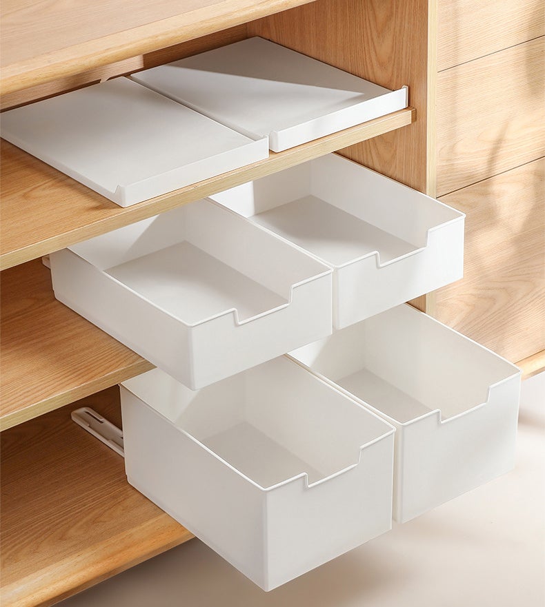 Organiseur de placard extensible de cuisine, tiroir télescopique, étagère à épices, armoire, type tablette, 31,5 x 21,5 x 2,5 cm - 8