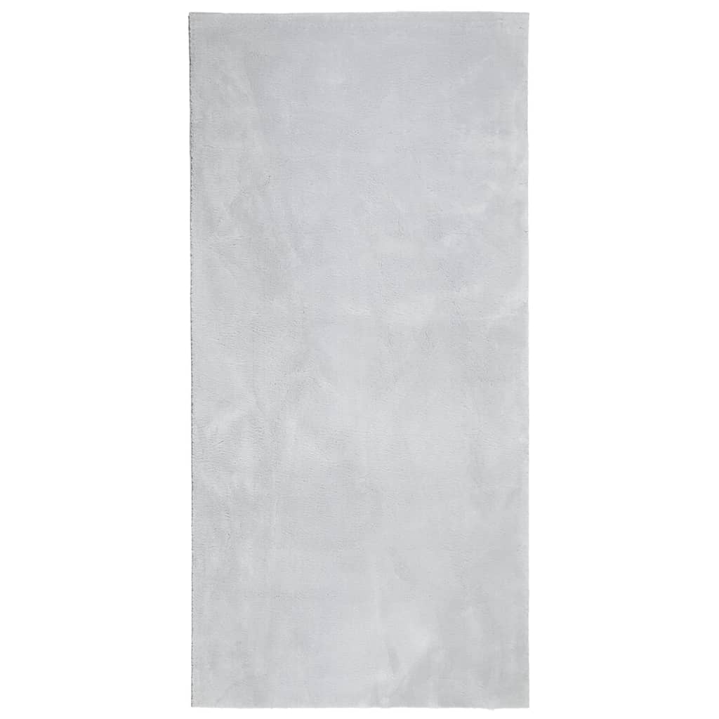 Alfombra de salón | alfombra de pelo corto suave lavable huarte gris 100x200 cm cfw65747