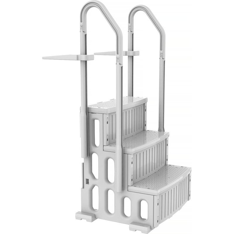 Pojedyncze schody basenowe "Nathan" - 3 stopnie - tworzywo sztuczne