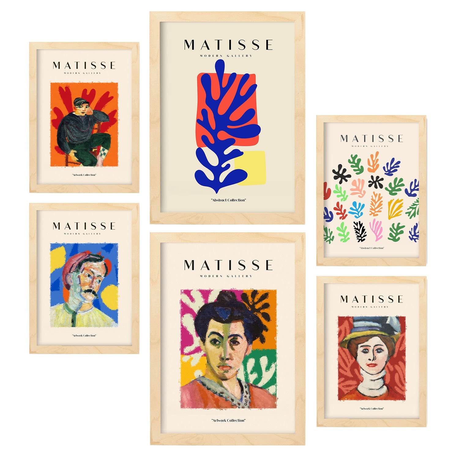 Nacnic Lot De 6 Affiches De Fleurs Marché Aux Fleurs Impressions Nature Et Botanique Pour Amenagement Et Decoration A3 Et A4 Cadres Blanc 87624469