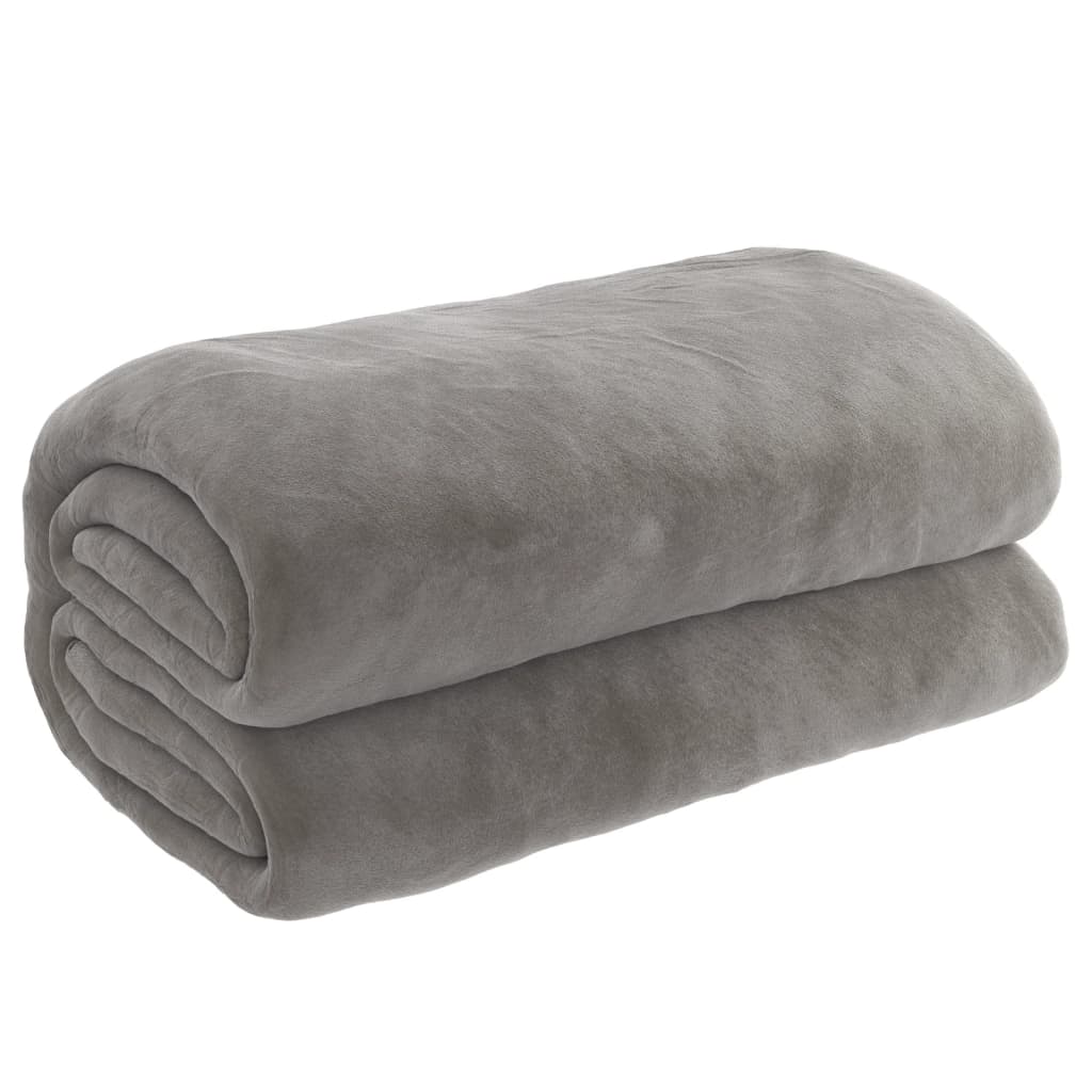Couverture lestée avec housse Gris 200x200 cm 13 kg Tissu - 2