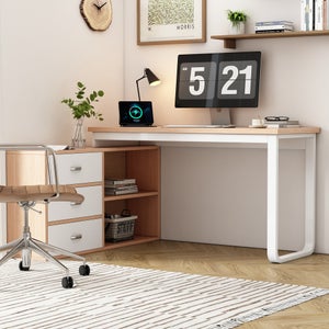 Bureau Pour Ordinateur Portable,Table, Bureau D'étude Pour Le Table Bureau Detude Pour Le Teletravail Poste De Travail Pour Bureau 180 X 80 X 75 Cm