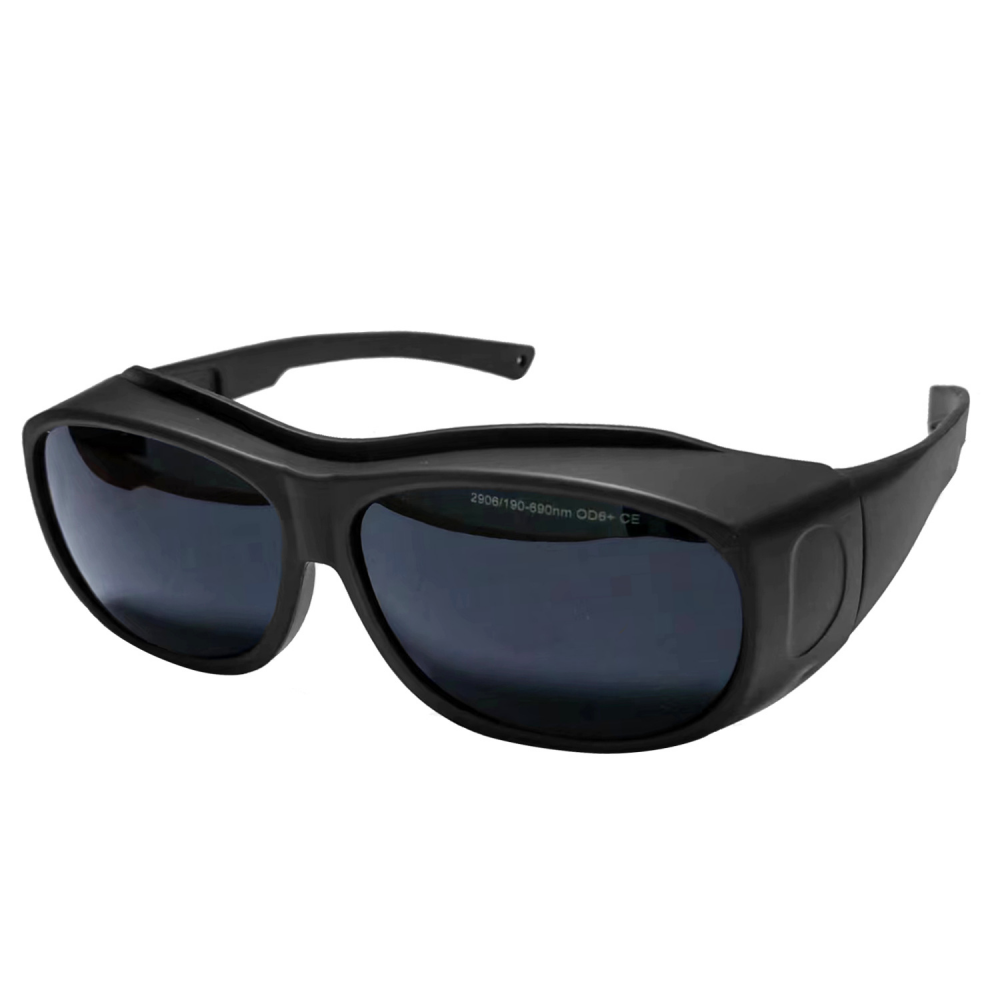 Okulary laserowe 190-690nm, okulary ochronne, sprzęt kosmetyczny, okulary chroniące przed światłem czerwonym, niebieskim i zielonym