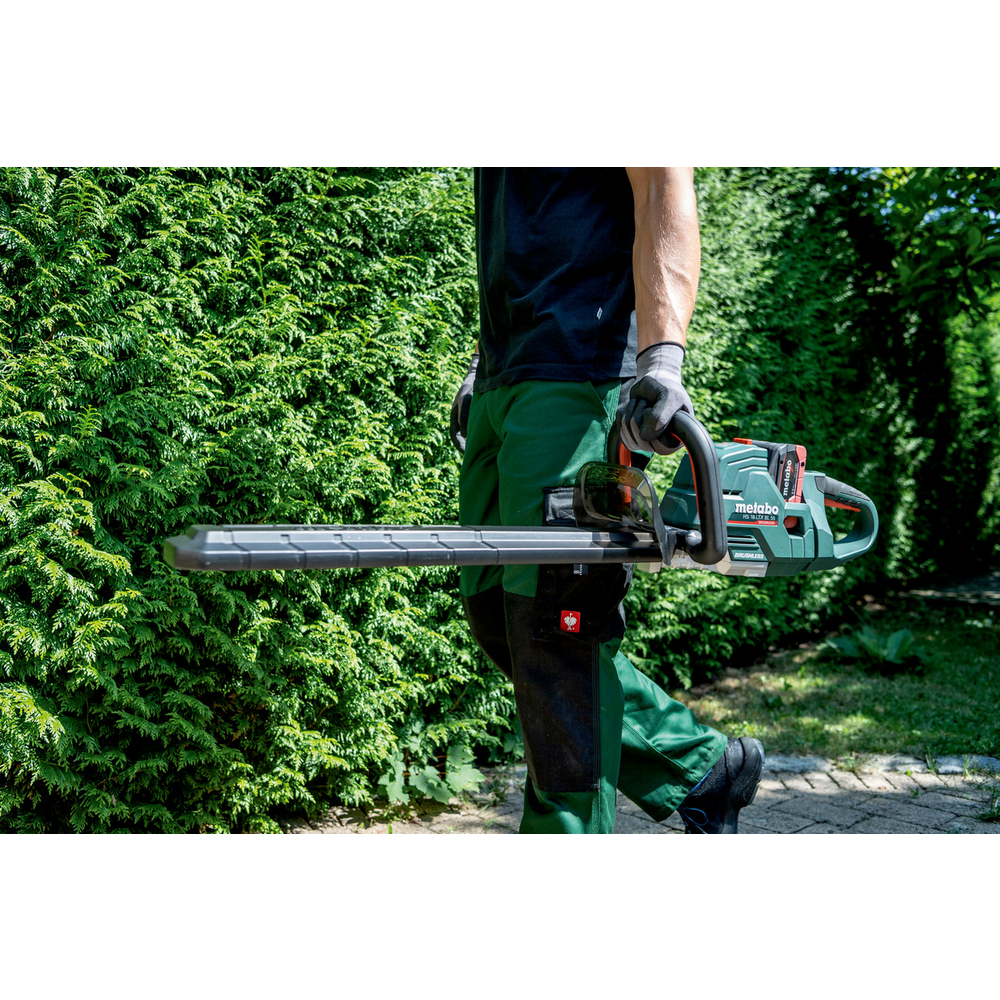 Taille-haies sans fil - METABO - HS 18 LTX BL 75 - Moteur Brushless - Poignée rotative - Protection de lame - 7