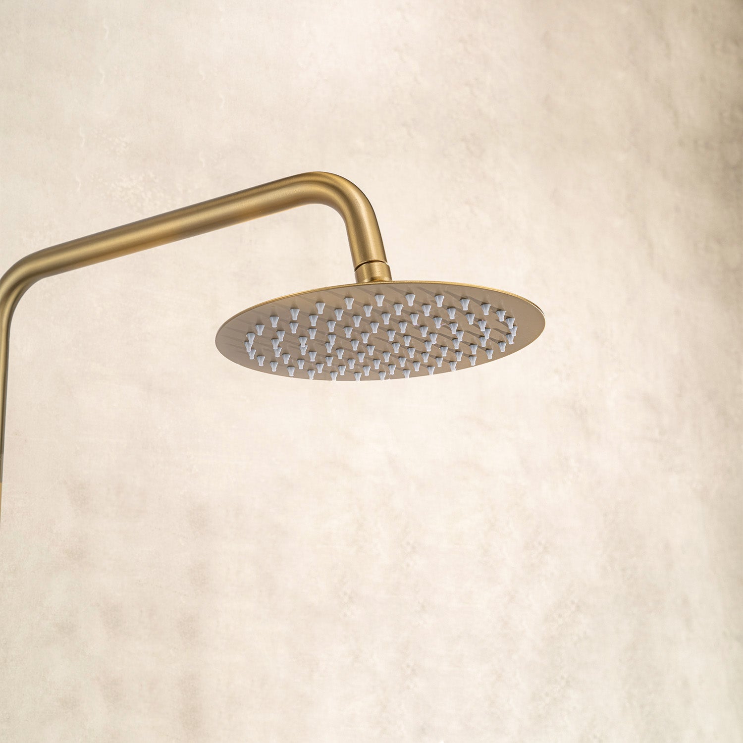 Colonne de douche avec mitigeur thermostatique LOMAZOO Orléan doré - 4