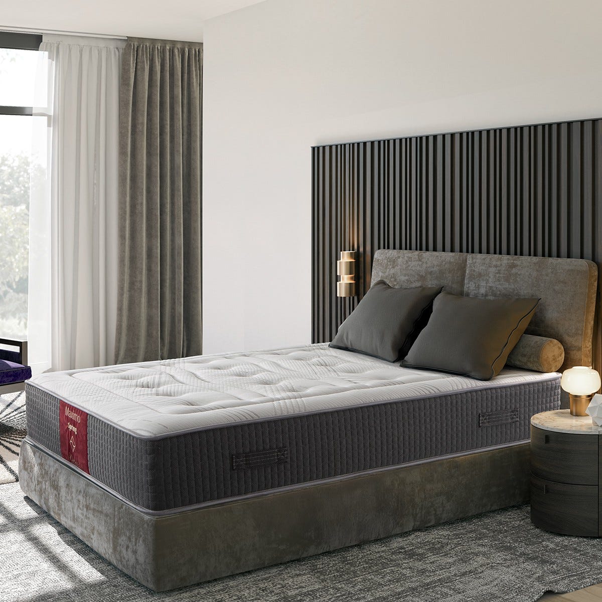 Sweetnight Matelas 160x190 cm, Matelas 160x190 Mousse à Mémoire de Forme en Gel, Matelas Ressorts Ensachés Épaisseur 25 cm Déhoussable, Parfait Soutien Confortable et Durable, Whisper Sweetnight Matelas 160x190 cm, Matelas 160x190 Mousse à Mémoire de Forme en Gel, Matelas Ressorts Ensachés Épaisseur 25 cm Déhoussable, Parfait Soutien Confortable et Durable, Whisper