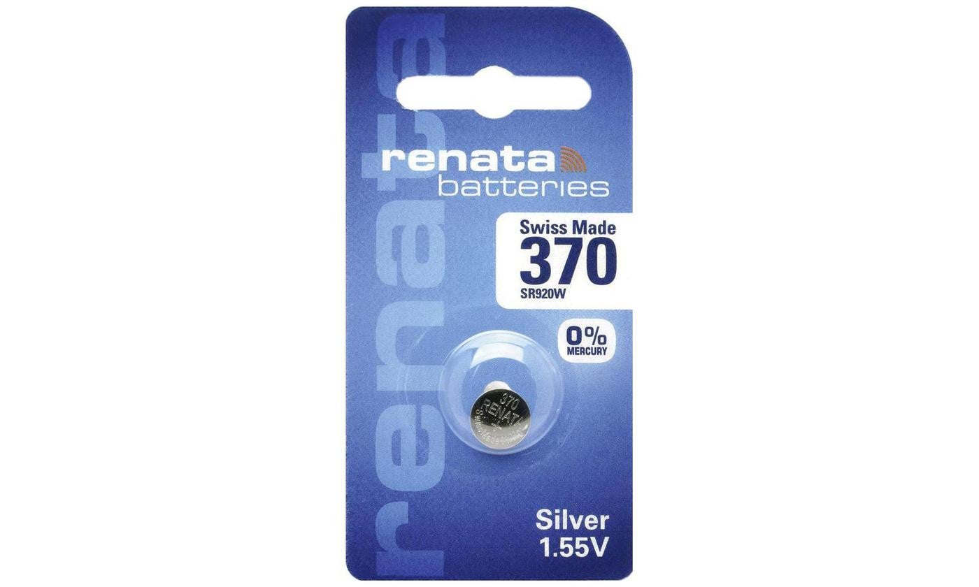 1 pile Renata 370 silver oxide | Leroy Merlin