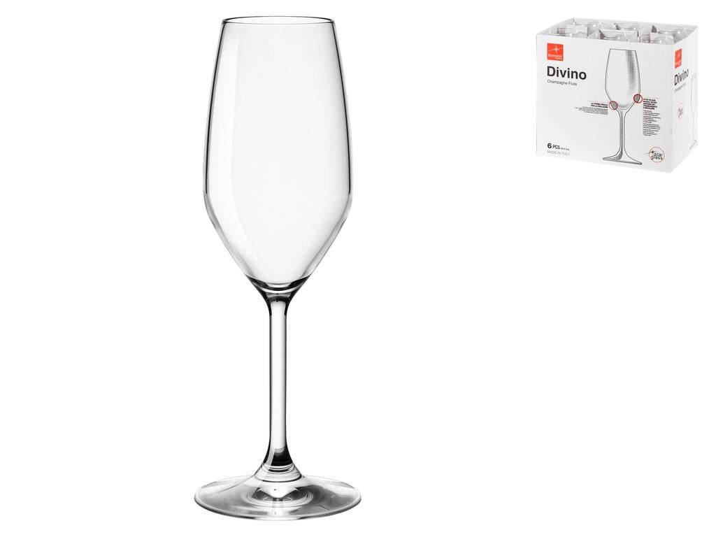 6 Calici Da Acqua Luigi Bormioli Topclass - In Vetro Trasparente, Eleganti E Resistenti Per Tutti I Giorni - Foto 4