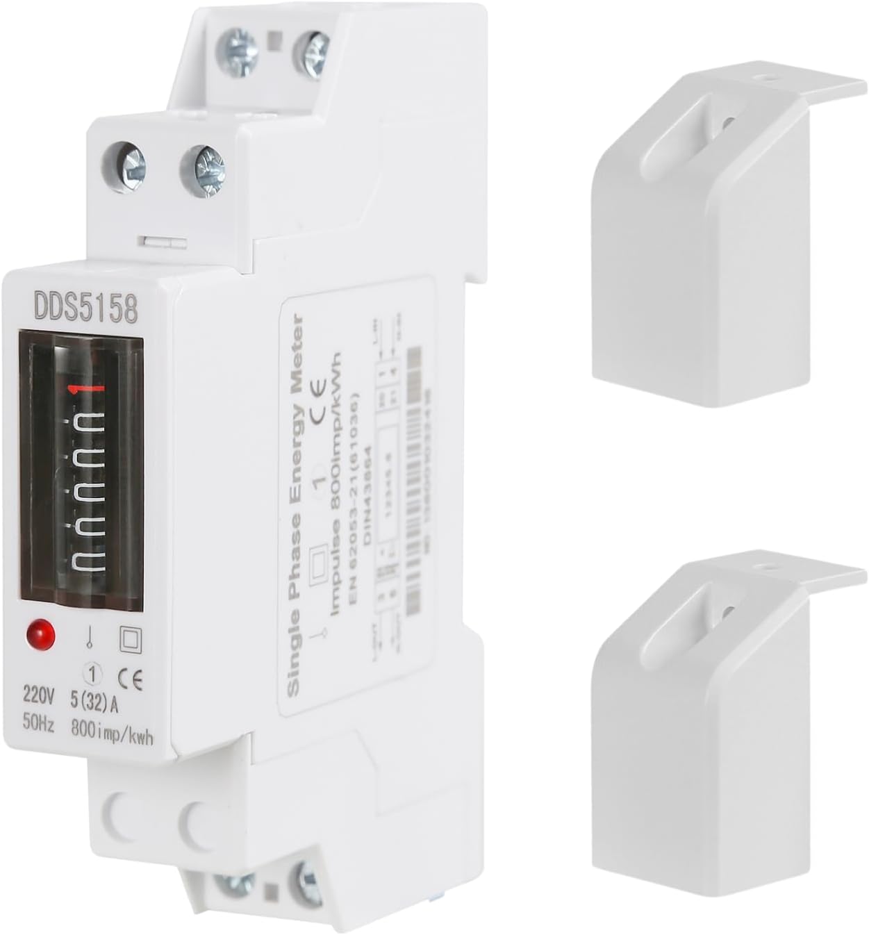 Compteur Electrique Intelligent Monophase BST – Rail DIN 220V – D522066