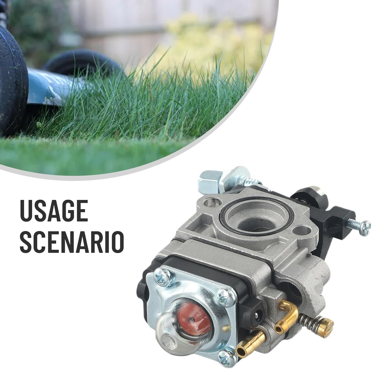 Carburatore 22cc 26cc 33cc 34cc 36cc, carburatore da 11 mm, parte di ricambio per tagliasiepi, decespugliatore - 7