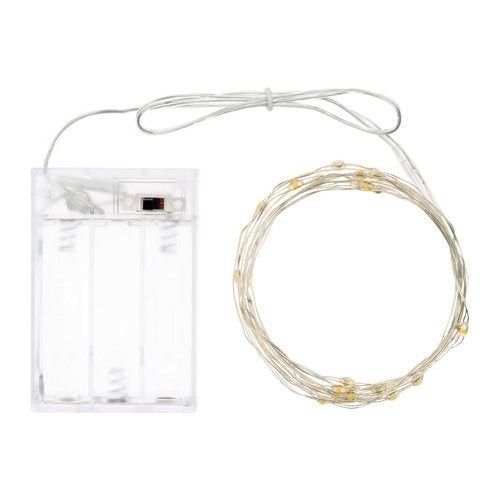 30 Mini Lumières LED Blanches Chaudes Avec Piles - Pour Maisons De Poupée, Décoration DIY, Projets Miniatures - 9