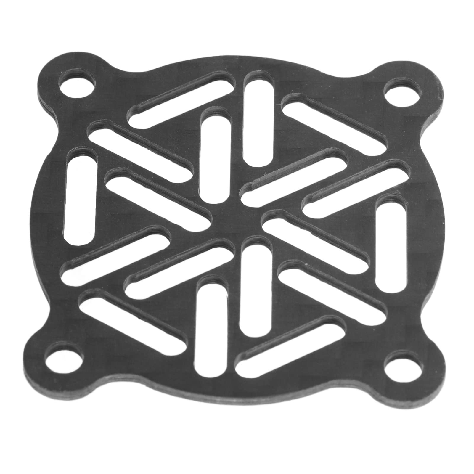 Couvercle Ventilateur Usiné Billet Avec LED - Pour Ventilateur 25x25mm - Couleur Argenté - Marque Integy