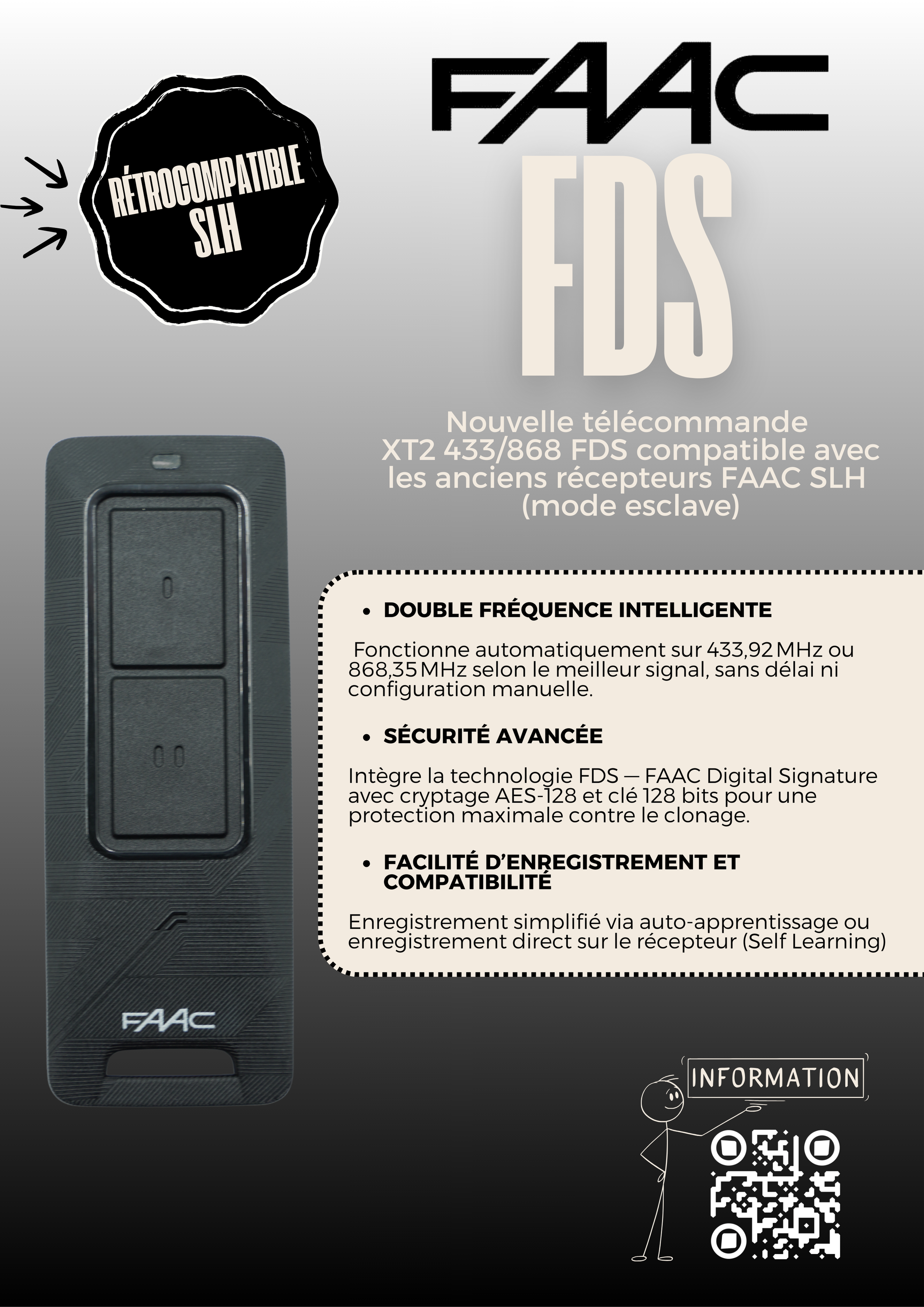 Telecomando Faac Tm2 868 Ds Dph