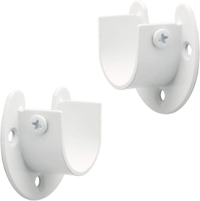 Support Rideau Support Tringle Rideaux Support Barre Penderie en Acier Inoxydable ...