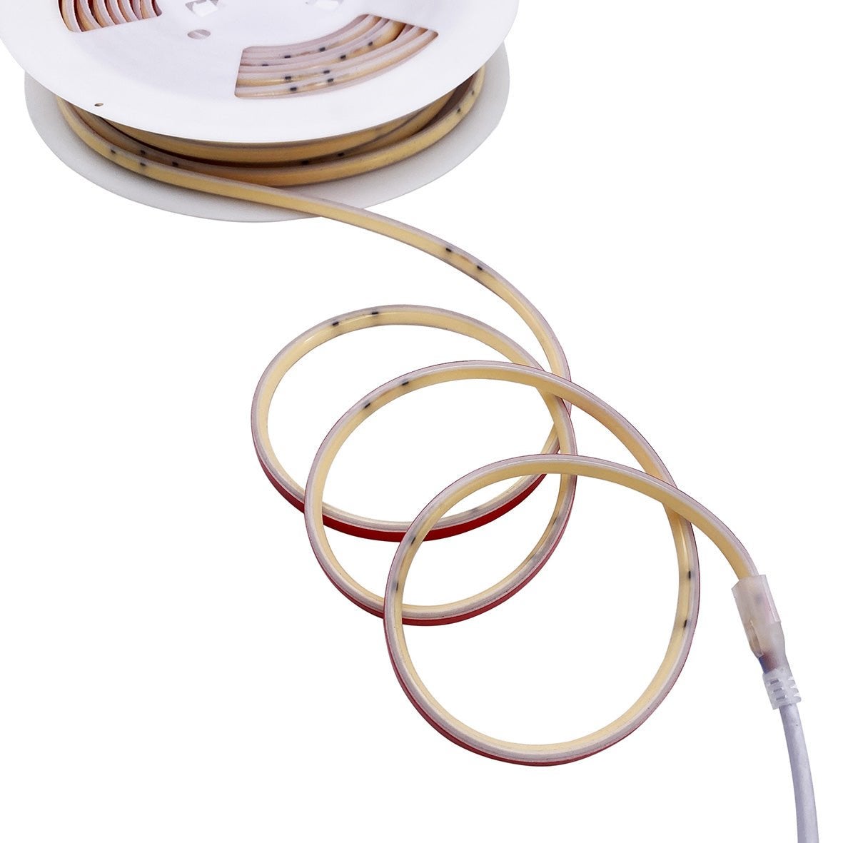 Ruban LED COB 220V AC Recoupable 20M IP65 432LED/m - Blanc Chaud 2300K - 3500K - SILAMP - 4