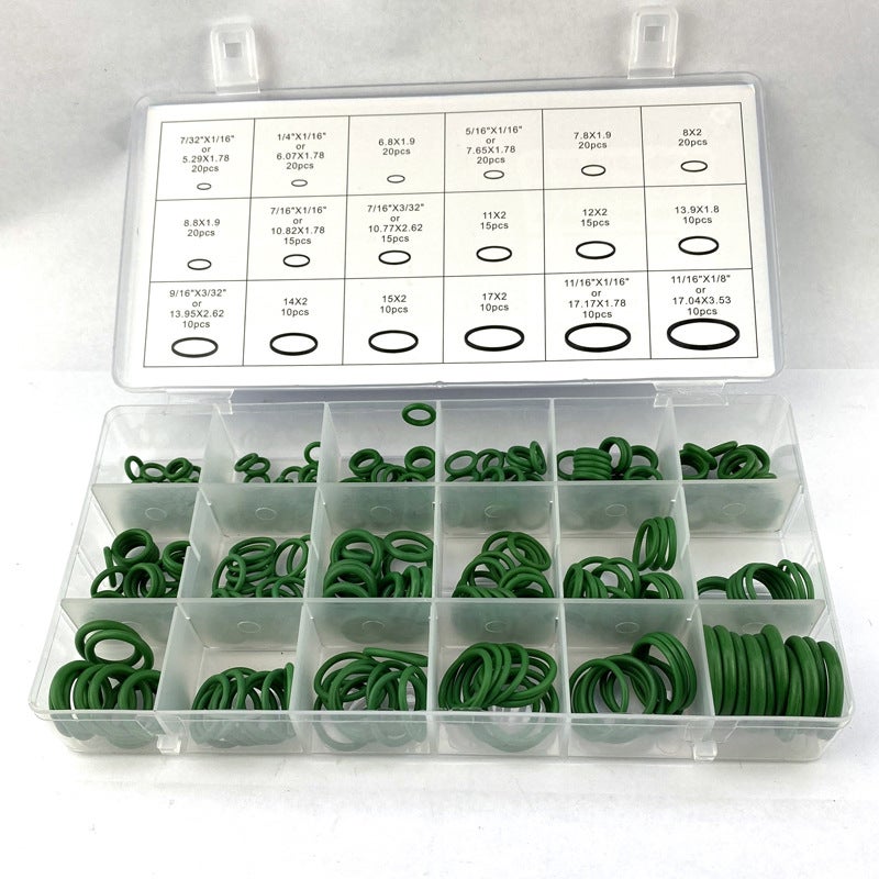 Kit De Joints Toriques Pour Montres - 18 Tailles (16-30 Mm) - Environ 200 Pièces - En Caoutchouc - Pour Réparation Et étanchéité