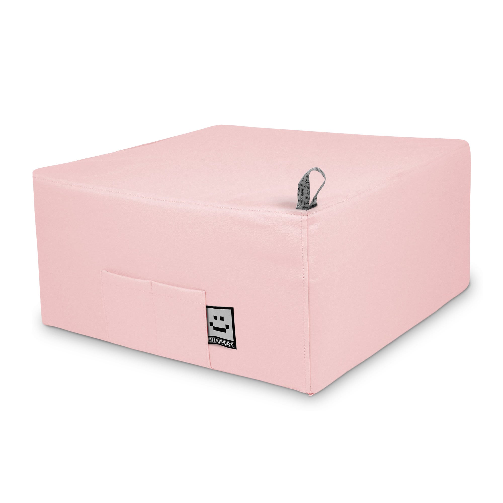 Puff Cama Individual para una persona Polipiel Rosa Happers Único ...