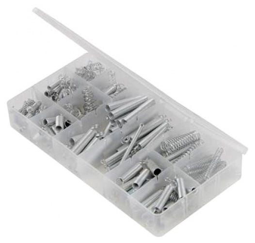 GHUIO - - ASSORTIMENTO SET DI MOLLE A COMPRESSIONE E A TRAZIONE 200 PEZZ GHUIO - - ASSORTIMENTO SET DI MOLLE A COMPRESSIONE E A TRAZIONE 200 PEZZ