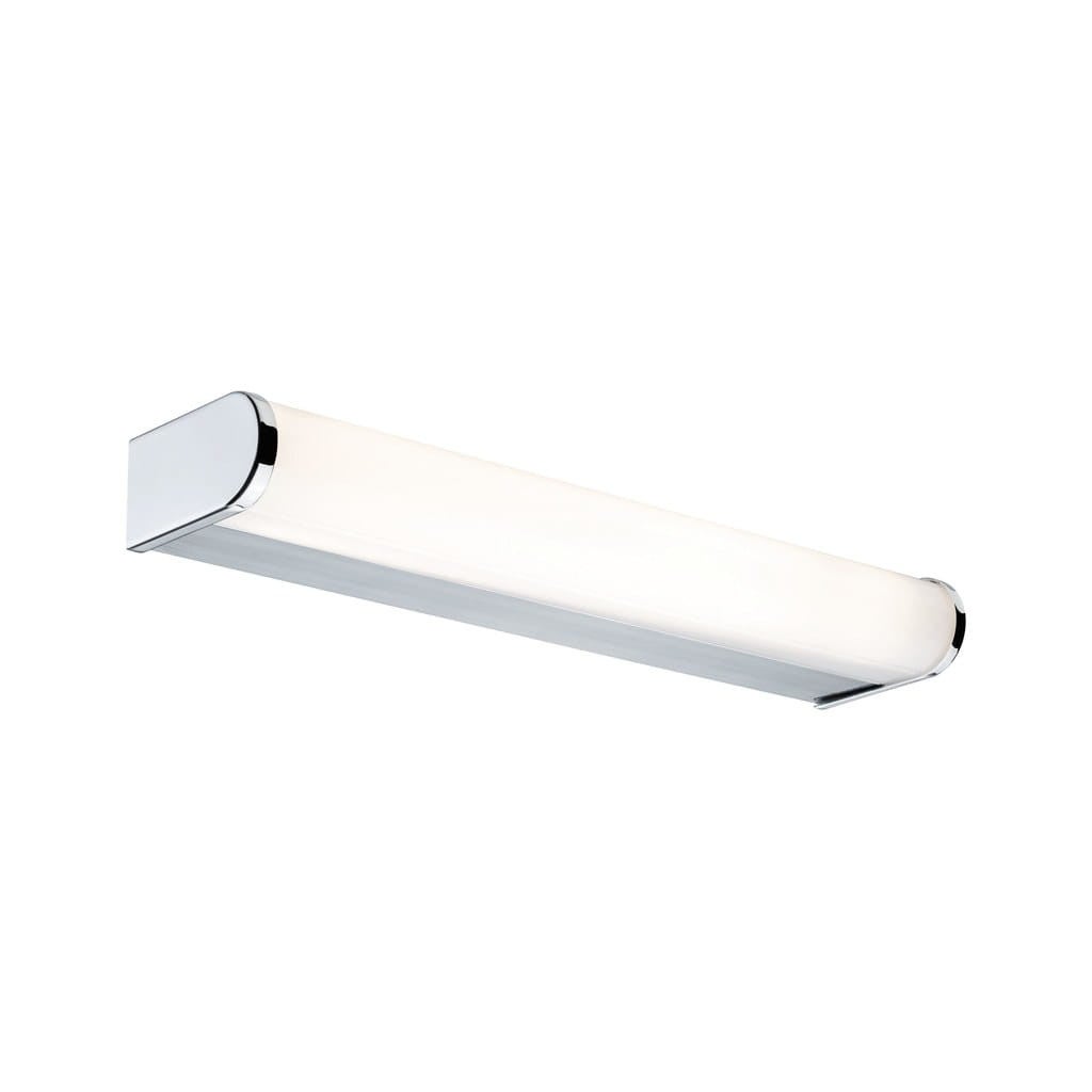Kinkiet ścienny LED ARNEB chromowany biały 9W ciepła 550lm aluminium wym:4x32,6x7,8cm IP44 Paulmann