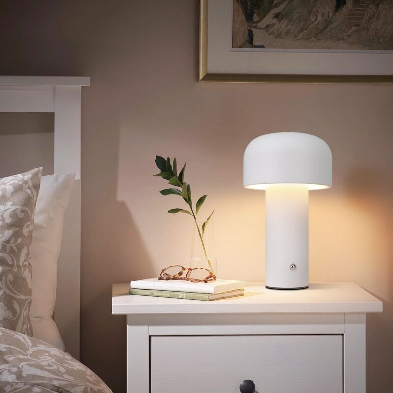 Bezprzewodowa lampa stołowa LED, lampa stołowa LED ze ściemniaczem, lampka nocna do salonu, sypialni