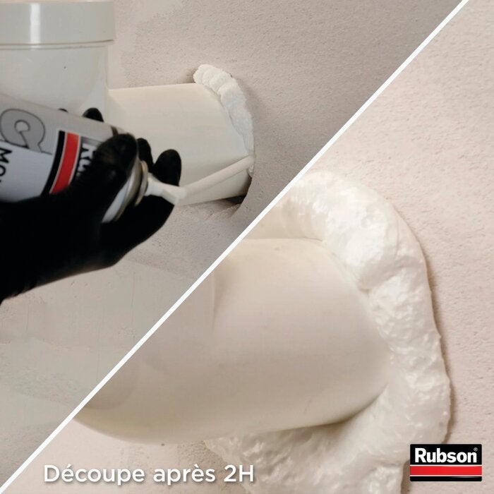 Mousse expansive thermique/phonique WHITE TEC aérosol-500ml - 4