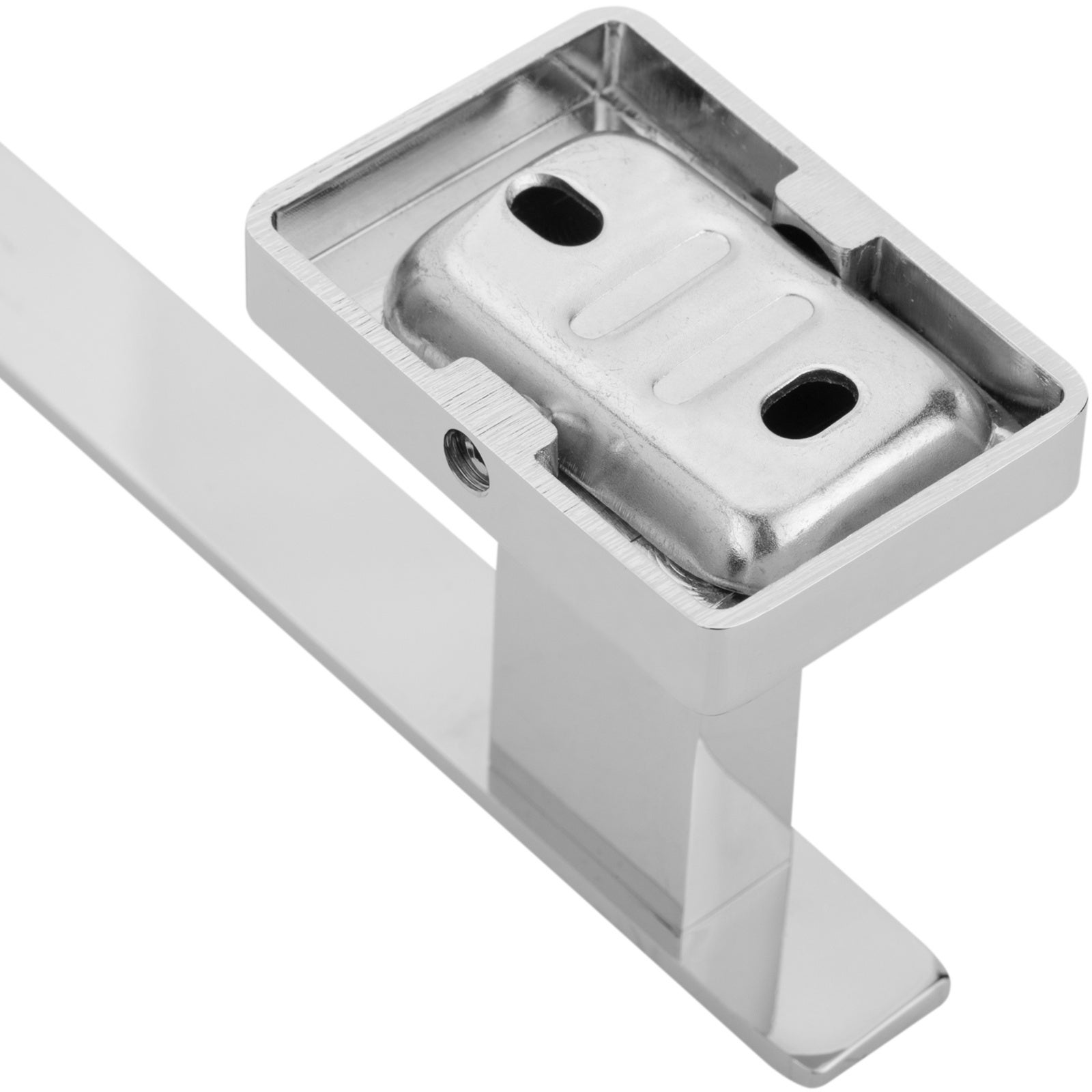 Barra cromata portasciugamani per accessori da bagno 45 cm - 5