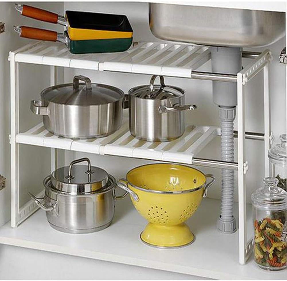 Armoire inférieure étagère cuisines 2 étages étagère de cuisine étagère ...