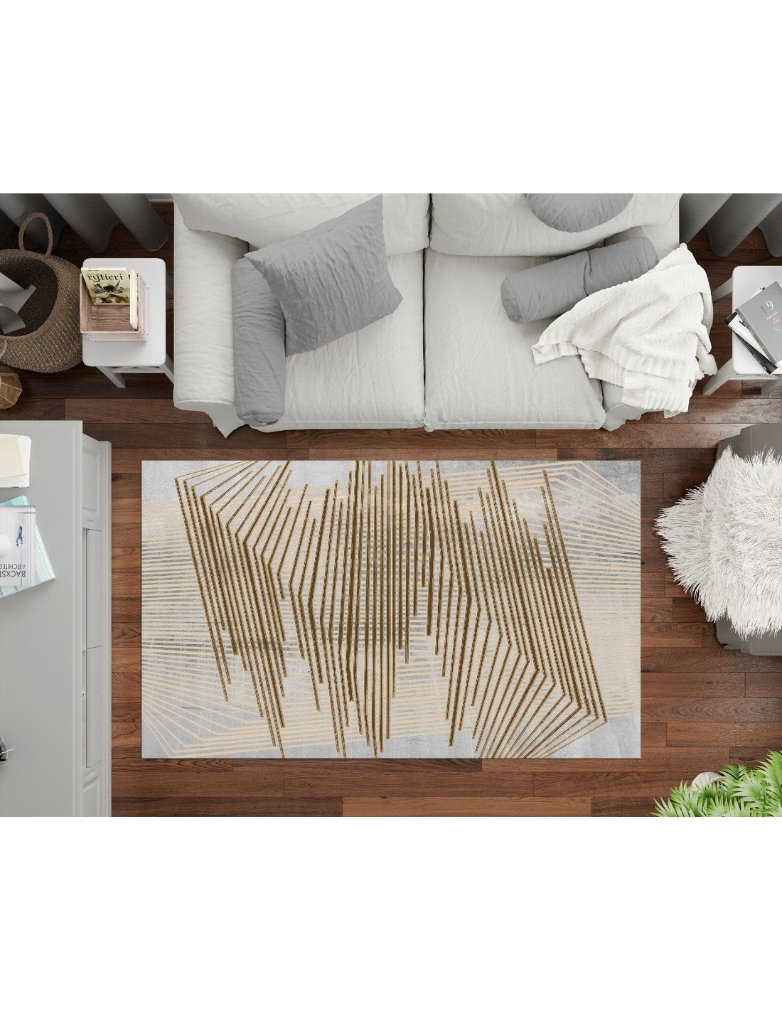 Tappeto NOUR Oro - 120x180 - 3