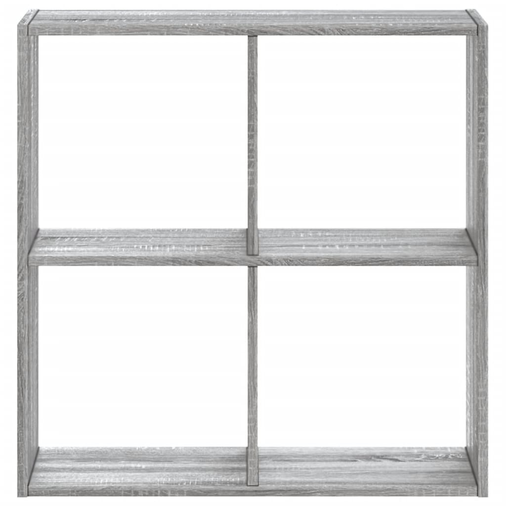 Bibliothèque sonoma gris 68,5x32x68,5 cm bois d'ingénierie vidaXL - 5