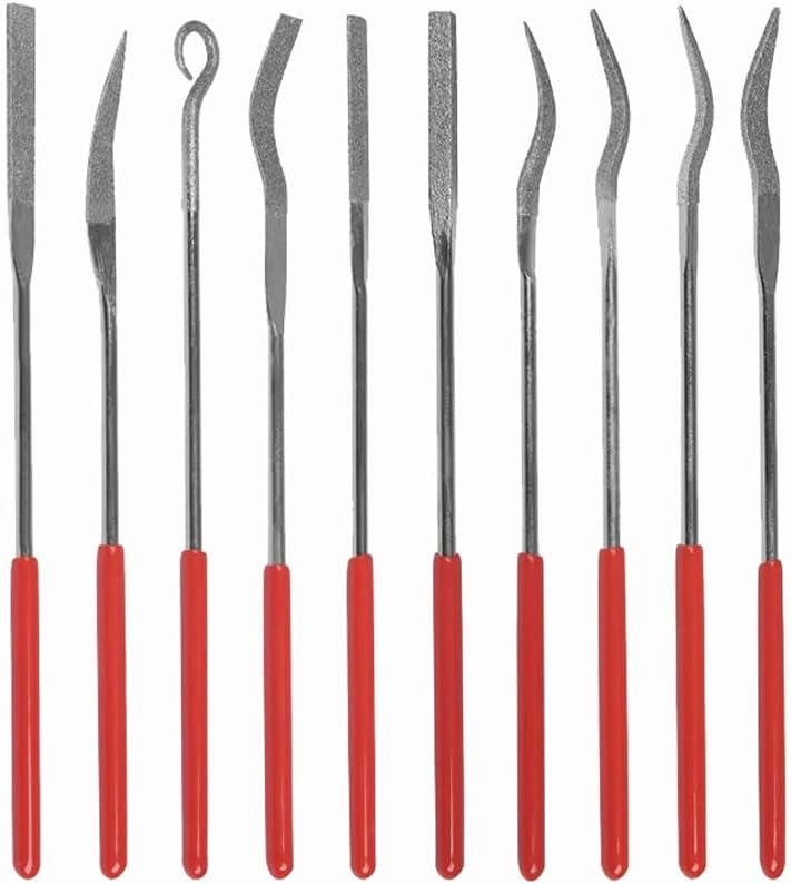 Set Lime Legno Lime Ad Ago 6 Pezzi - 140mm, Per Lavorazione Legno E Metall Set Lime Per Ferro