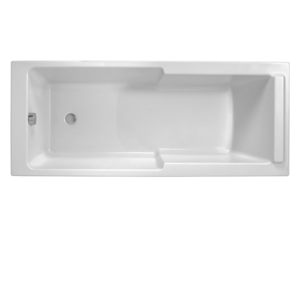 Baignoire bain douche JACOB DELAFON Struktura compacte Acrylique renforcé 170 x 70